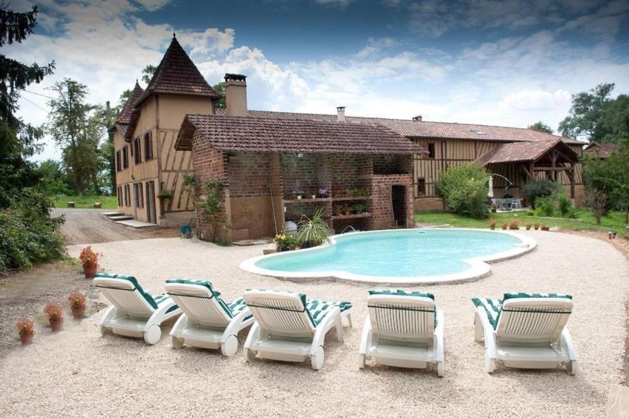Domaine De La Source Bed & Breakfast Sainte-Christie-d'Armagnac ภายนอก รูปภาพ