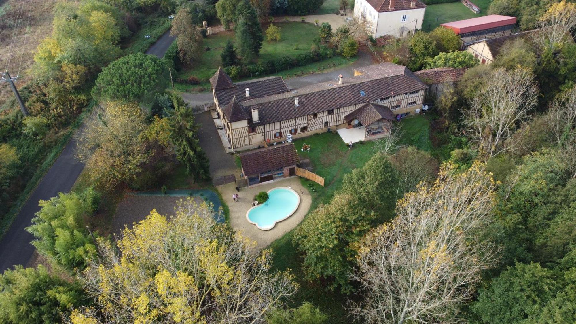 Domaine De La Source Bed & Breakfast Sainte-Christie-d'Armagnac ภายนอก รูปภาพ